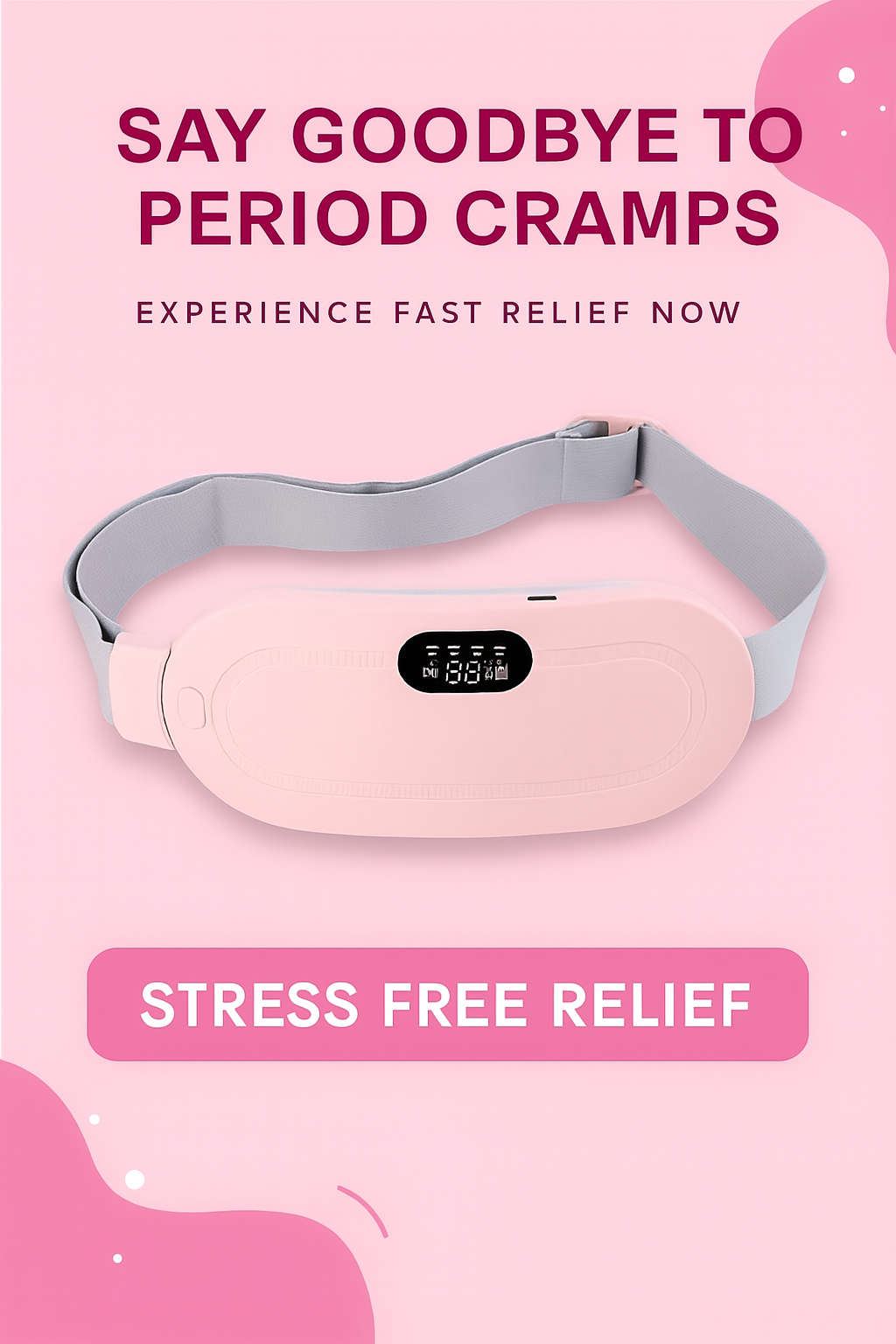 Portable Menstrual Relief Heating Belt